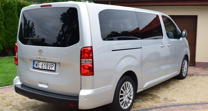 Peugeot Traveller cena 109899 przebieg: 199000, rok produkcji 2019 z Brzeziny małe 191